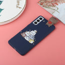 For Samsung Galaxy S22+ 5G Shockproof Cartoon TPU Phone Case(Stacked Cats)