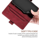 For Xiaomi 12 Stitching Side-Magnetic RFID Leather Phone Case(Red)