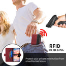 For Xiaomi 12 Stitching Side-Magnetic RFID Leather Phone Case(Red)