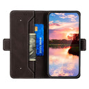 For Xiaomi 12 Stitching Side-Magnetic RFID Leather Phone Case(Coffee)