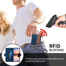 For Samsung Galaxy S22 Ultra 5G Stitching Side-Magnetic RFID Leather Phone Case(Royal Blue)
