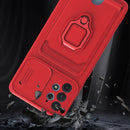 For Samsung Galaxy A32 4G Sliding Camera Cover Design TPU Phone Case(Red)