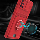 For Samsung Galaxy A51 Sliding Camera Cover Design TPU Phone Case(Red)