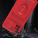 For Samsung Galaxy A51 Sliding Camera Cover Design TPU Phone Case(Purple)