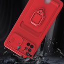 For Samsung Galaxy A71 Sliding Camera Cover Design TPU Phone Case(Black)
