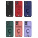 For Xiaomi Redmi Note 11S Global Sliding Camera Cover Design TPU Phone Case(Black)