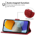 Leather Phone Case For Samsung Galaxy M23 5G / F23(Red)