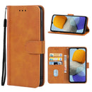 Leather Phone Case For Samsung Galaxy M23 5G / F23(Brown)
