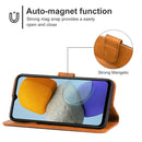 Leather Phone Case For Samsung Galaxy M23 5G / F23(Brown)