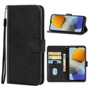 Leather Phone Case For Samsung Galaxy M23 5G / F23(Black)