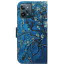 For OPPO Realme C31 Coloured Drawing Leather Phone Case(Apricot)