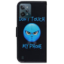 For OPPO Realme C31 Coloured Drawing Leather Phone Case(Anger)