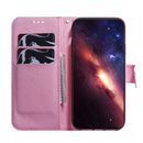 For OPPO Realme C31 Coloured Drawing Leather Phone Case(Magnolia Flower)