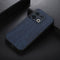 For OnePlus 10 Pro 5G Wood Texture PU Phone Case(Blue)