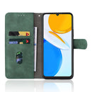 For Honor X7 Skin Feel Magnetic Buckle Calf Texture PU Phone Case(Green)