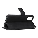 For Motorola Moto G22 Skin Feel Magnetic Buckle Calf Texture PU Phone Case(Black)
