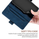 For OPPO A54 5G / A74 5G Stitching Side-Magnetic RFID Leather Phone Case(Royal Blue)