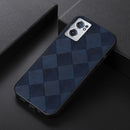 For OnePlus Nord CE 2 5G Weave Plaid PU Phone Case(Blue)