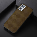 For OnePlus Nord CE 2 5G Weave Plaid PU Phone Case(Green)