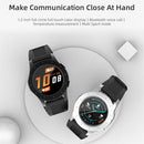 HAMTOD N1+ 1.3 inch TFT Screen Metal Surface Smart Watch, Support Bluetooth Call / Sleep Monitoring(Black)