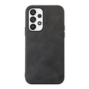 For Samsung Galaxy A23 4G Cowhide Texture PU Phone Case(Black)
