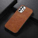 For Samsung Galaxy A23 4G Cowhide Texture PU Phone Case(Brown)