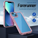 Forerunner TPU+PC Phone Case For iPhone 13(Pink)