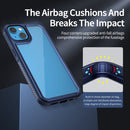 Forerunner TPU+PC Phone Case For iPhone 13(Blue)