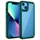 Forerunner TPU+PC Phone Case For iPhone 13(Green)