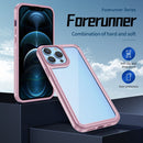 Forerunner TPU+PC Phone Case For iPhone 13 Pro(Pink)