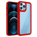 Forerunner TPU+PC Phone Case For iPhone 13 Pro(Red)