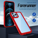 Forerunner TPU+PC Phone Case For iPhone 13 Pro Max(Red)
