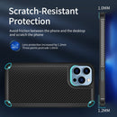 Forerunner TPU+PC Phone Case For iPhone 13 Pro Max(Carbon Fiber Black)