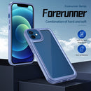 Forerunner TPU+PC Phone Case For iPhone 12 mini(Purple)