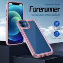 Forerunner TPU+PC Phone Case For iPhone 11(Pink)