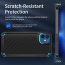 Forerunner TPU+PC Phone Case For iPhone 11(Carbon Fiber Black)