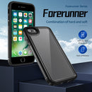 For iPhone SE 2022 / SE 2020 / 8 / 7 Forerunner TPU+PC Phone Case(Black)