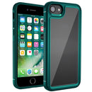 Forerunner TPU+PC Phone Case For iPhone SE 2022 / SE 2020 / 8 / 7(Green)