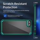 Forerunner TPU+PC Phone Case For iPhone SE 2022 / SE 2020 / 8 / 7(Green)