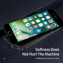 Forerunner TPU+PC Phone Case For iPhone SE 2022 / SE 2020 / 8 / 7(Carbon Fiber Black)