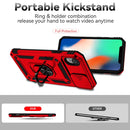 Sliding Camshield Holder Phone Case For iPhone XR(Red)