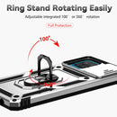 For Samsung Galaxy A12 Sliding Camshield Holder Phone Case(Silver)