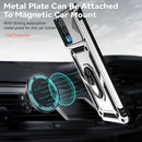 For Samsung Galaxy A12 Sliding Camshield Holder Phone Case(Silver)
