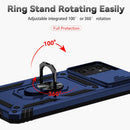 For Samsung Galaxy A13 5G Sliding Camshield Holder Phone Case(Blue)