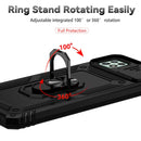 For Samsung Galaxy A22 5G Sliding Camshield Holder Phone Case(Black)
