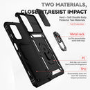 For Samsung Galaxy A23 Sliding Camshield Holder Phone Case(Black)
