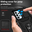 For Samsung Galaxy A23 Sliding Camshield Holder Phone Case(Black)