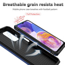 For Samsung Galaxy A23 Sliding Camshield Holder Phone Case(Blue)