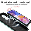 For Samsung Galaxy A23 Sliding Camshield Holder Phone Case(Dark Green)