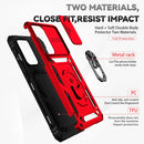 For Samsung Galaxy A33 5G Sliding Camshield Holder Phone Case(Red)